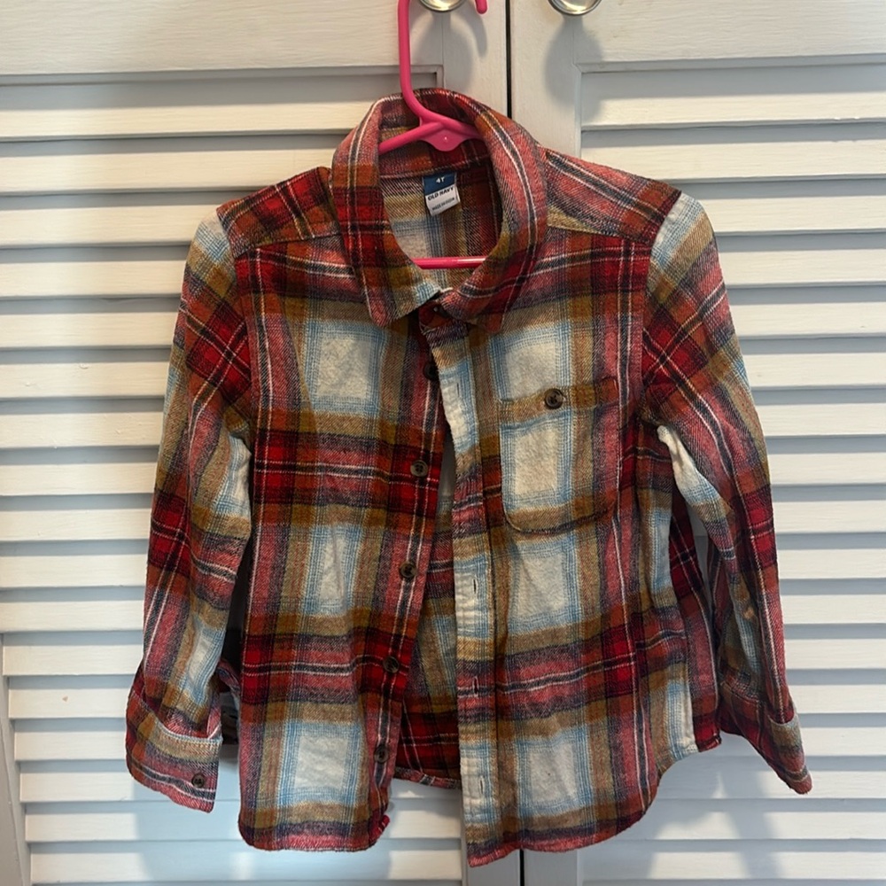 Little girl flannel